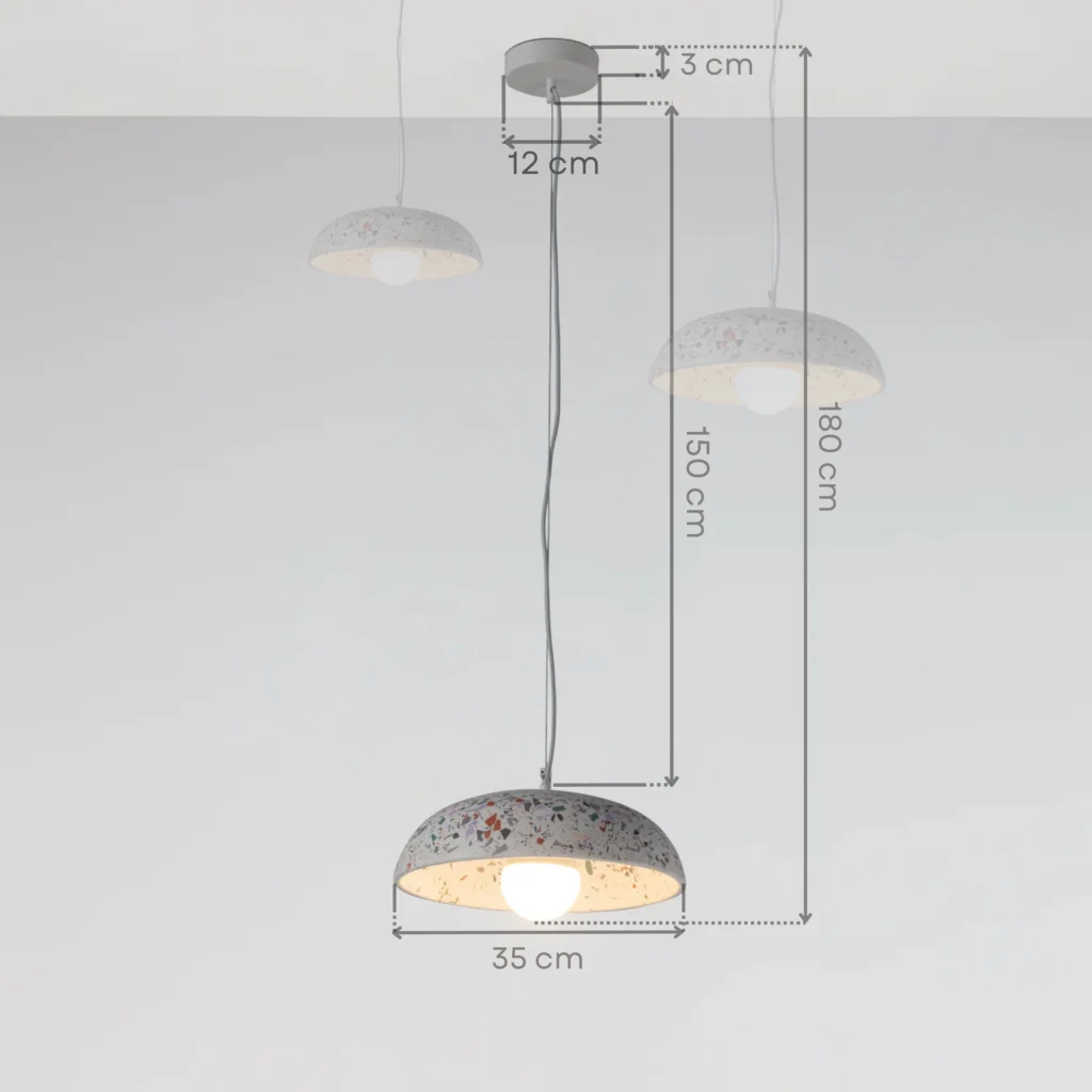 MATARA II Terrazzo Pendant – image 3