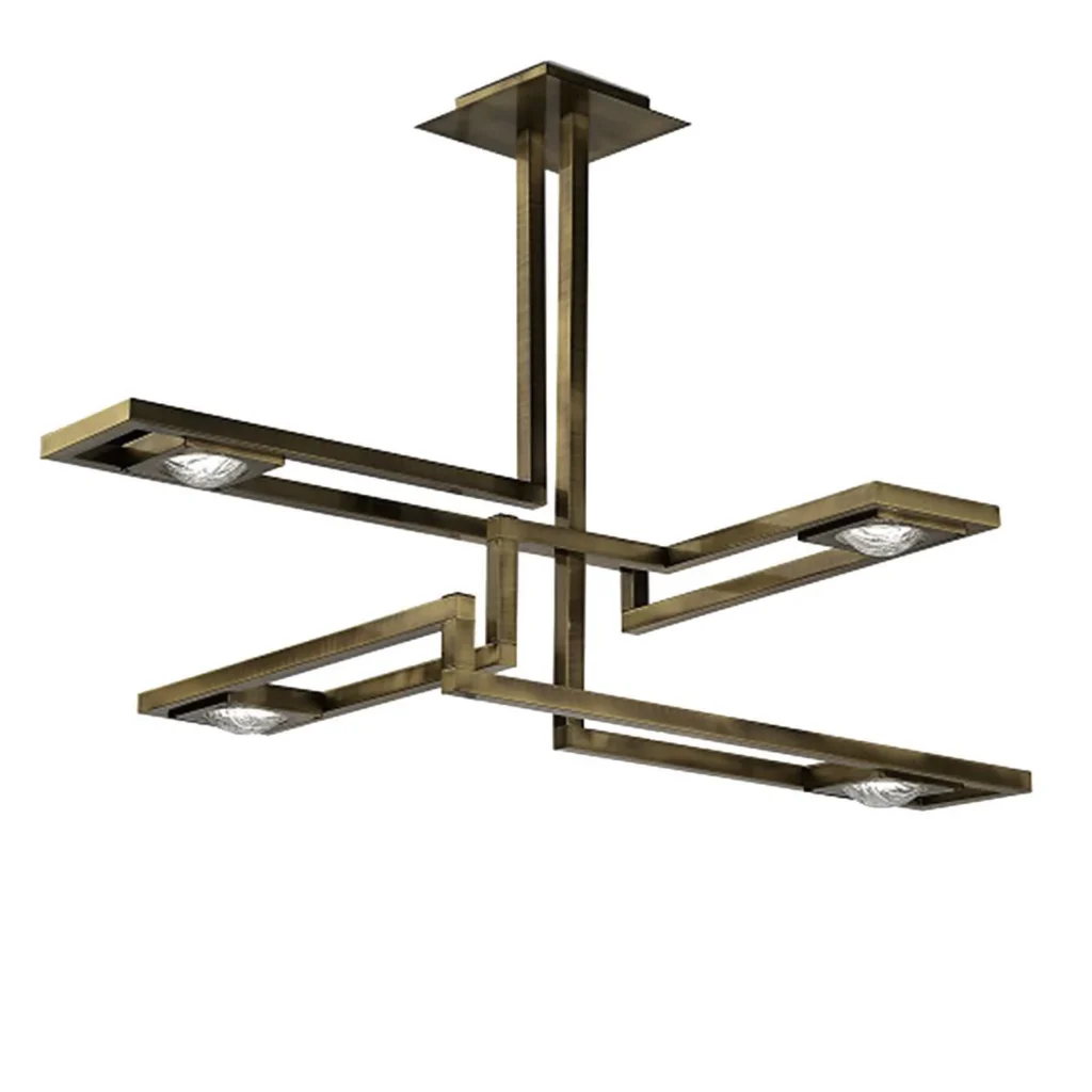 Cecile Square Chandelier – image 2