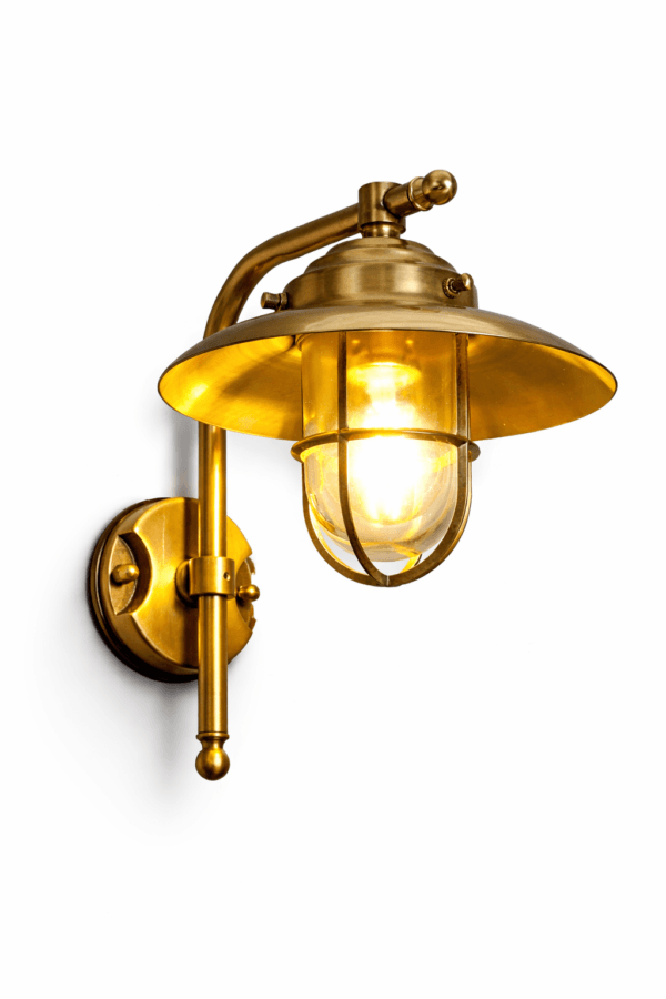 Lattin Brass Wall Sconce