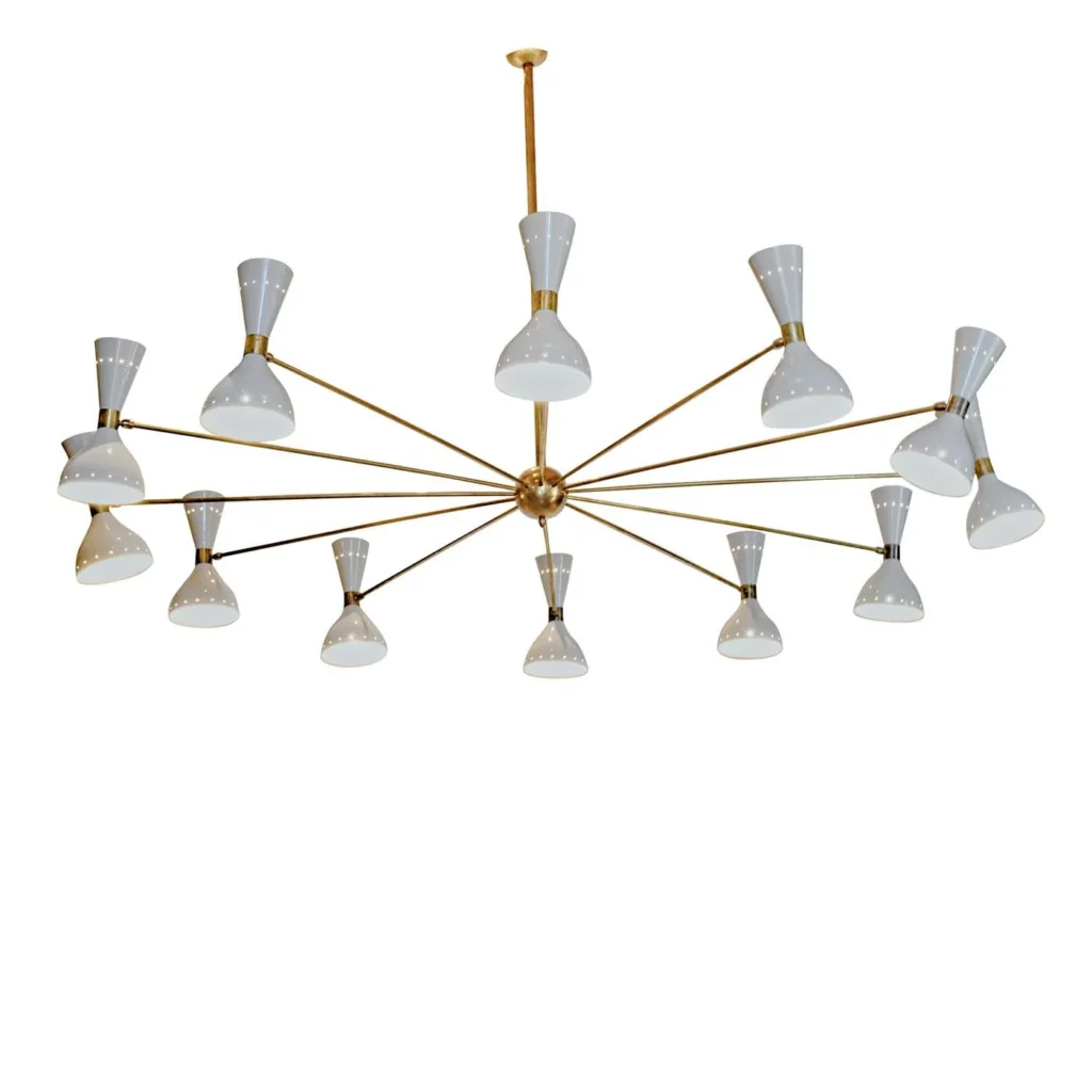 Simmetrico 12-Arm Chandelier – image 2