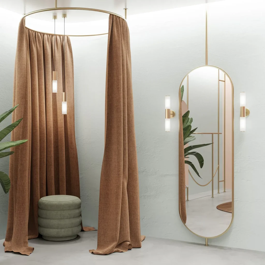 Étoile Glass & Brass Sconce – image 2