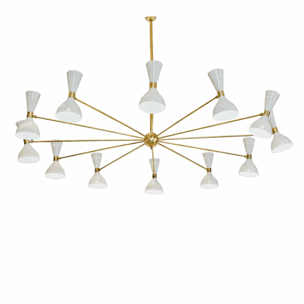 Simmetrico 12-Arm Chandelier