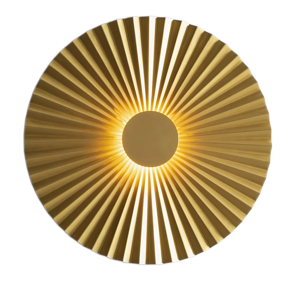 Plié Brass Wall / Ceiling Sconce – image 2