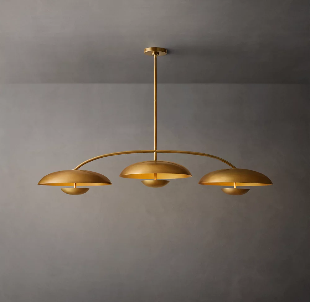 Cosmic Linear Pendant Chandelier – image 3