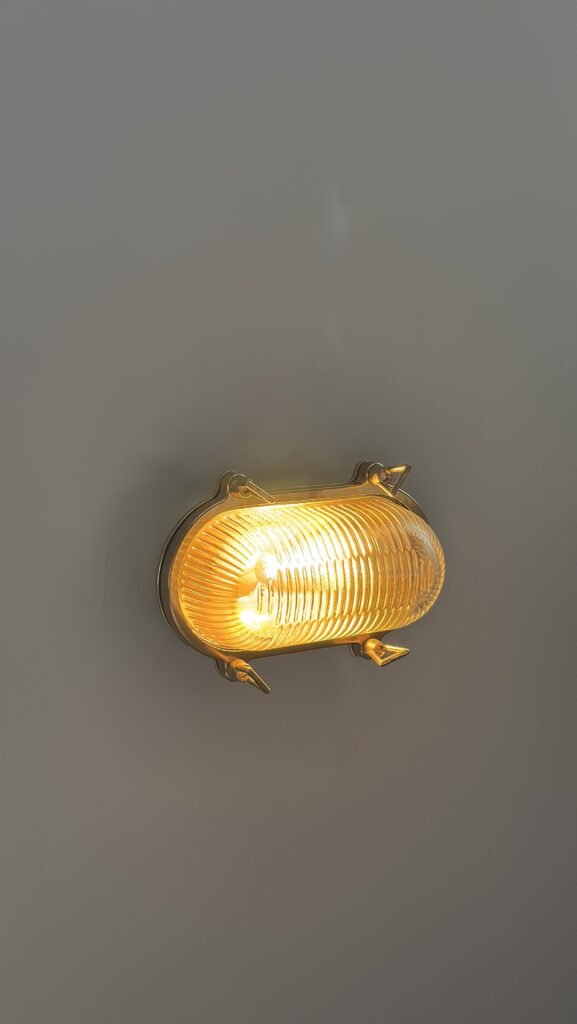 Athnes Brass Nautical Wall Sconce – image 2