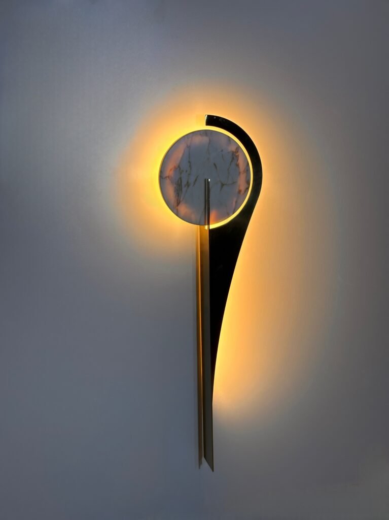 Drosia Marble Sconce – image 7