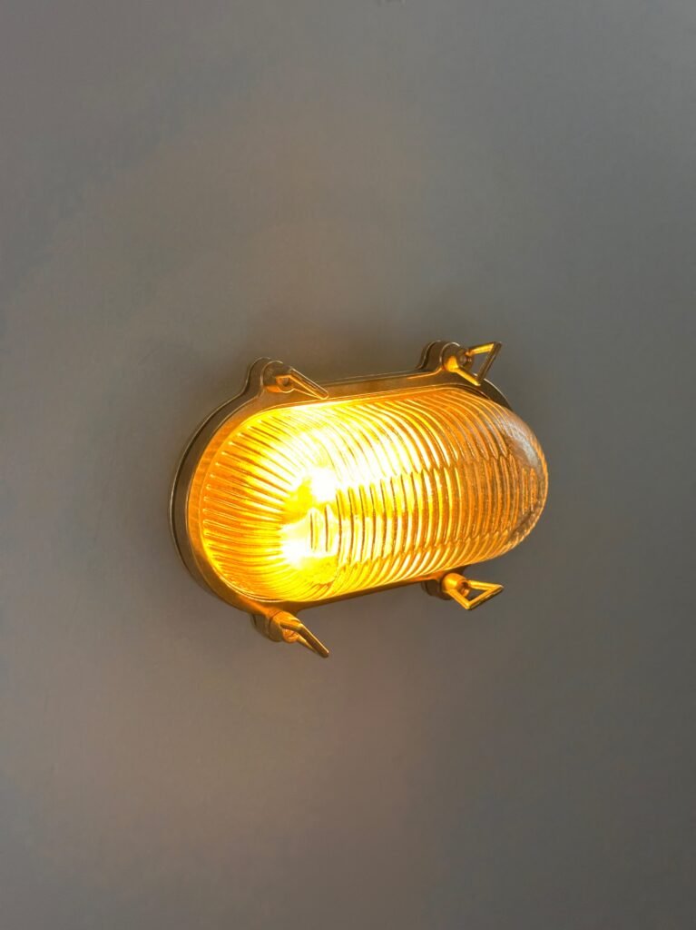 Athnes Brass Nautical Wall Sconce – image 3