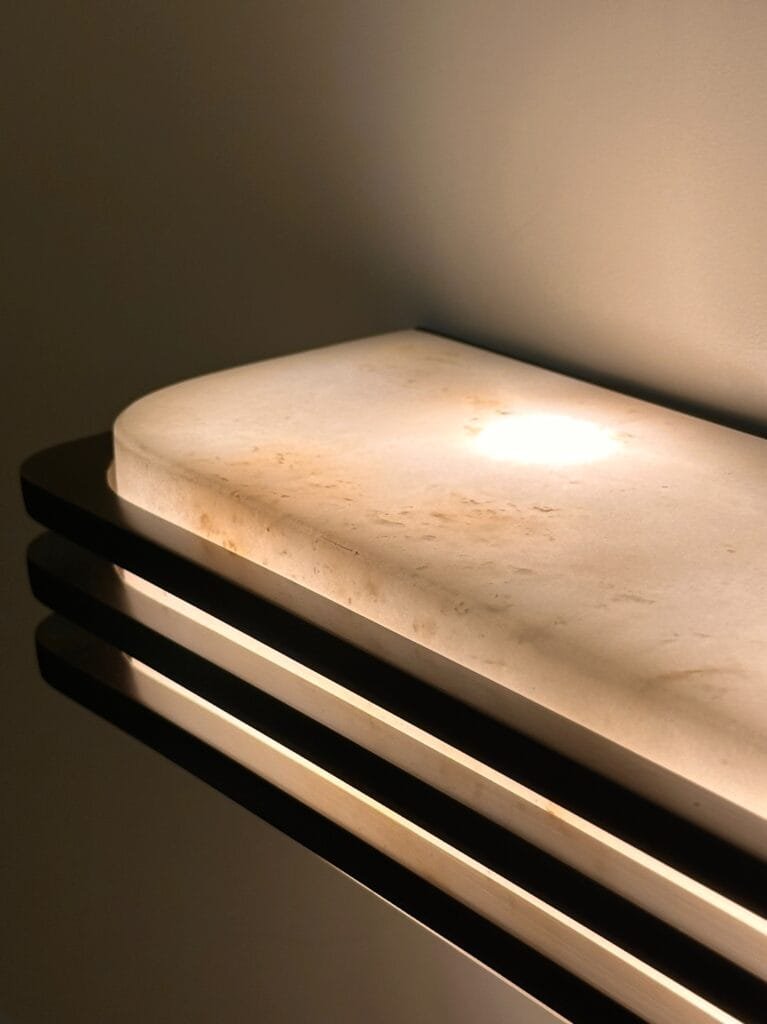 Belair 1969 Marble Sconce – image 2
