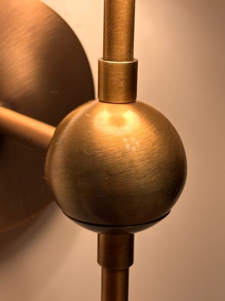 Ancone Luxury Brass Wall Sconce – image 2