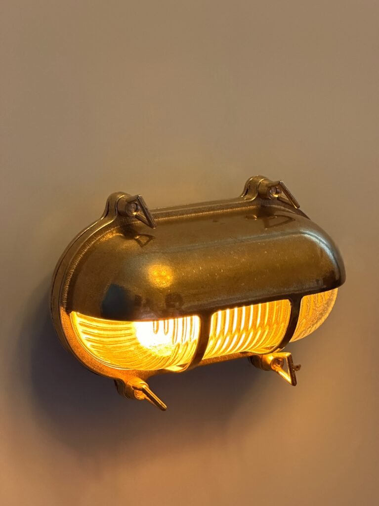 Gnarp Brass Outdoor Wall Sconce – image 2