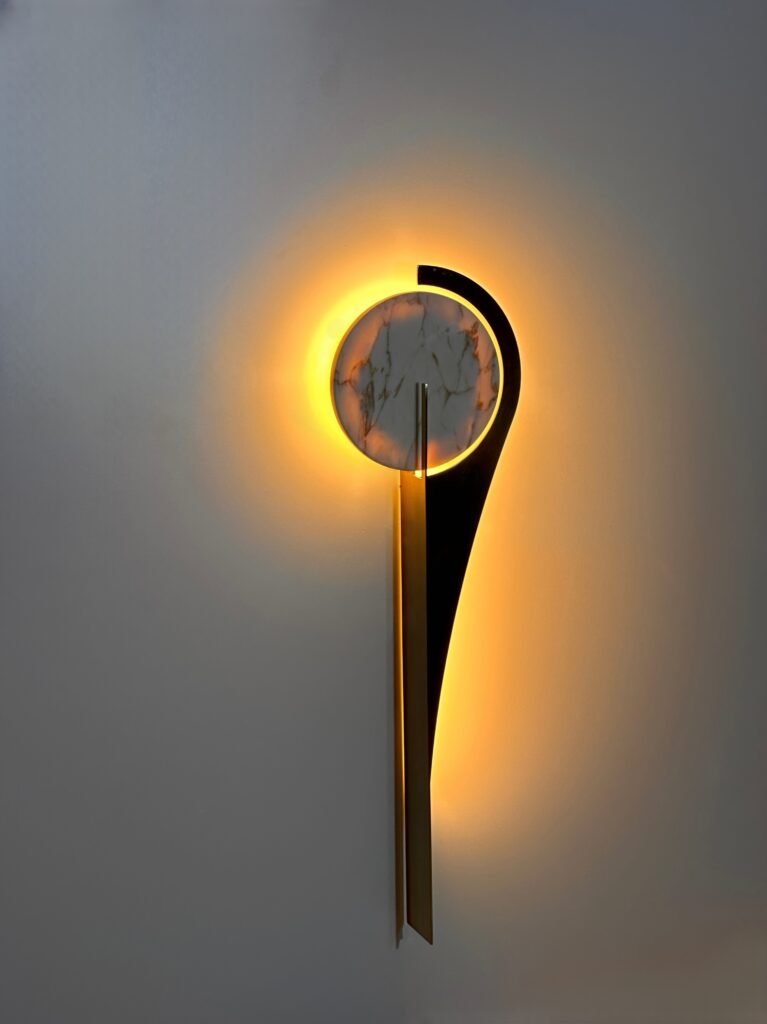 Drosia Marble Sconce – image 6