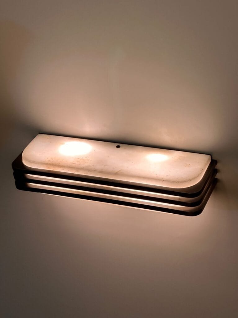 Belair 1969 Marble Sconce – image 4