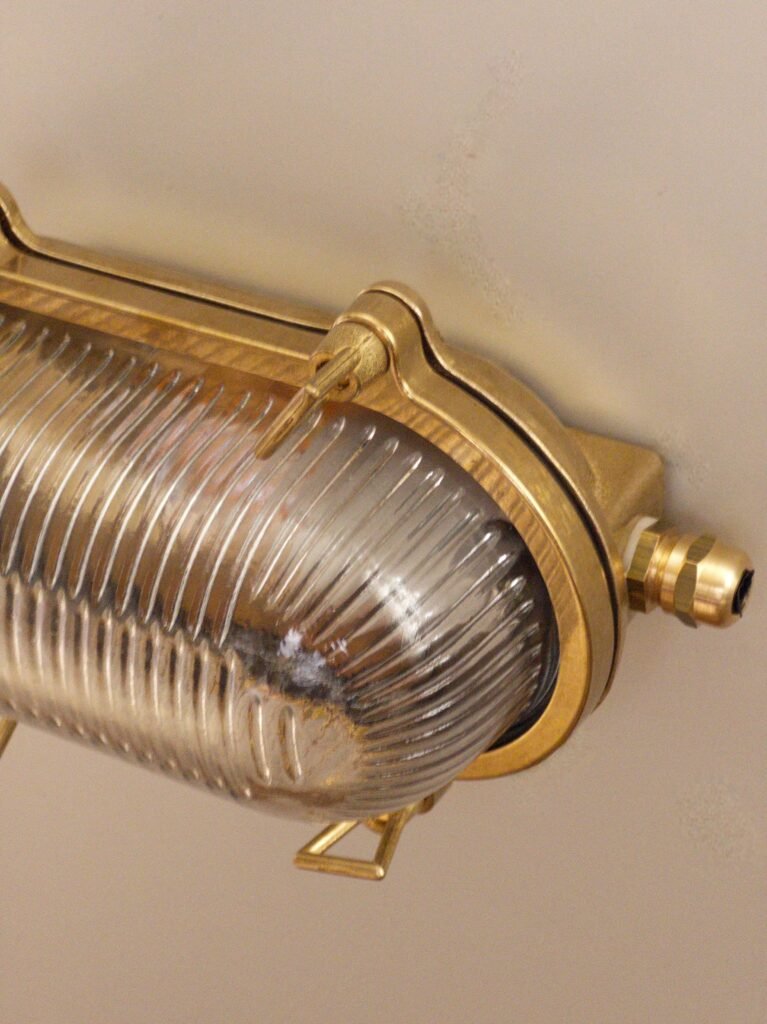 Athnes Brass Nautical Wall Sconce – image 4