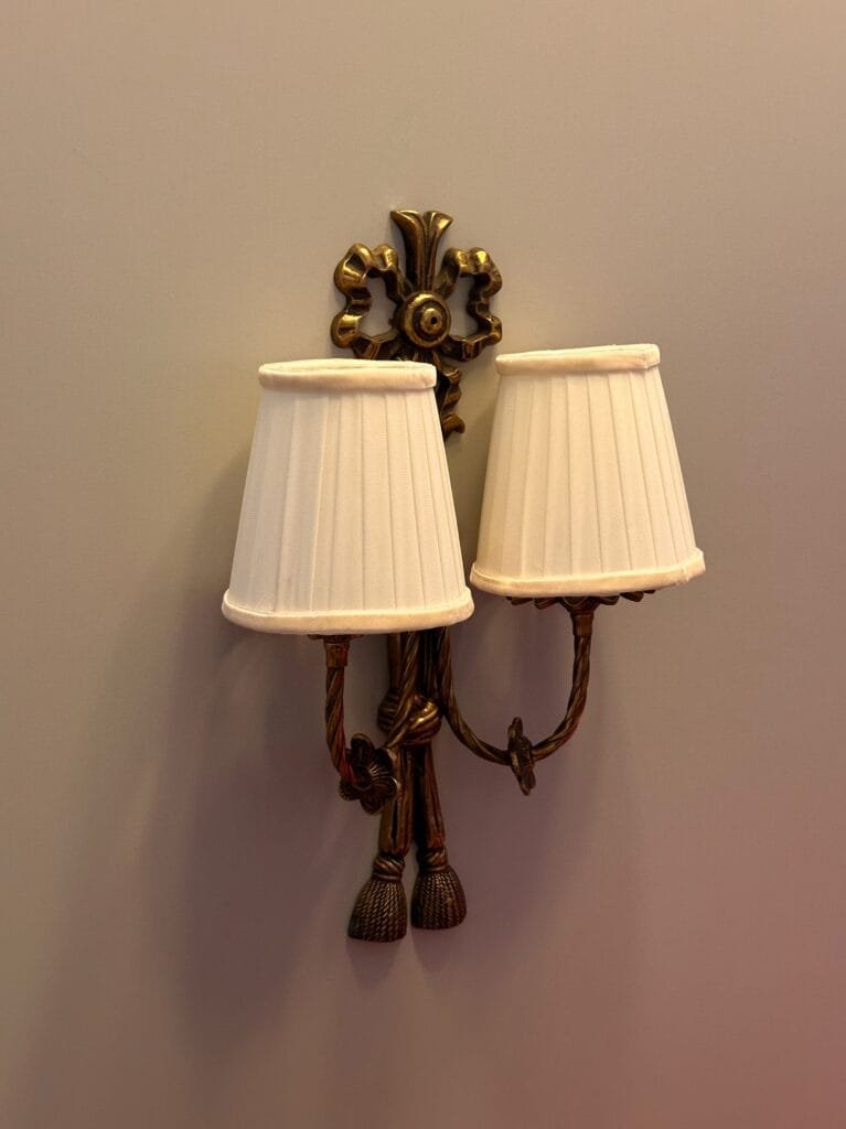 Avenida Double-Arm Brass Wall Sconce – image 5