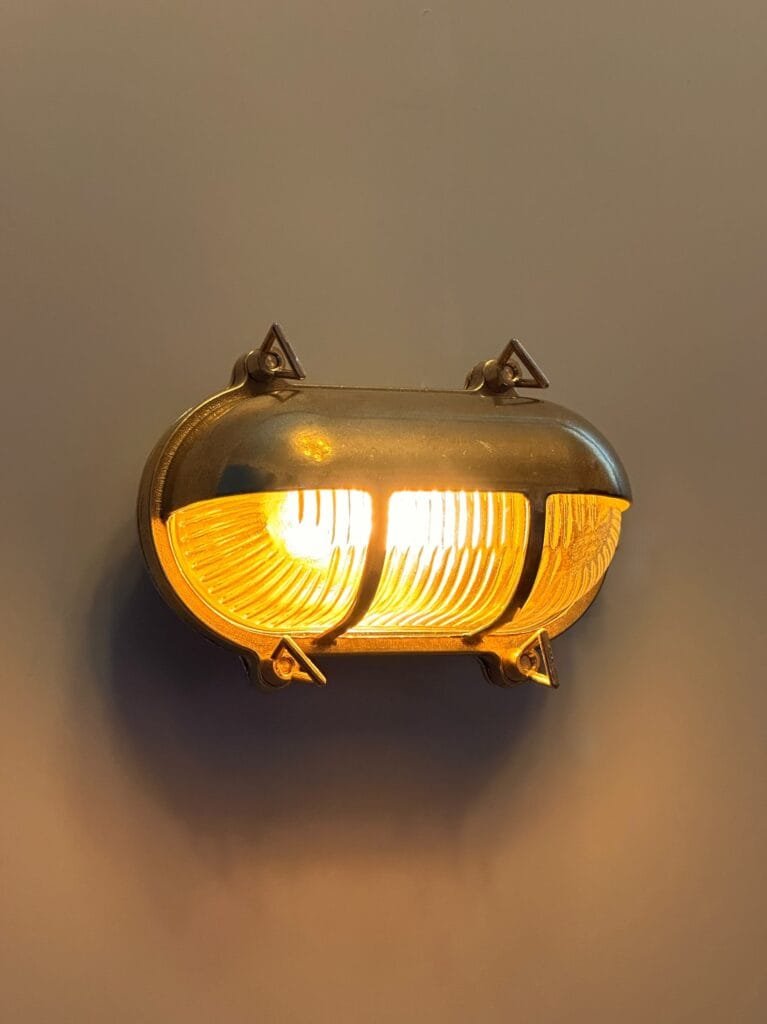 Gnarp Brass Outdoor Wall Sconce – image 6