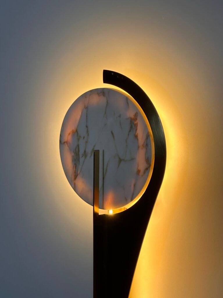 Drosia Marble Sconce – image 3