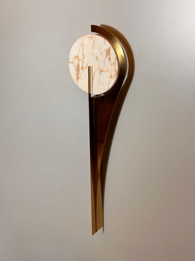 Drosia Marble Sconce – image 4