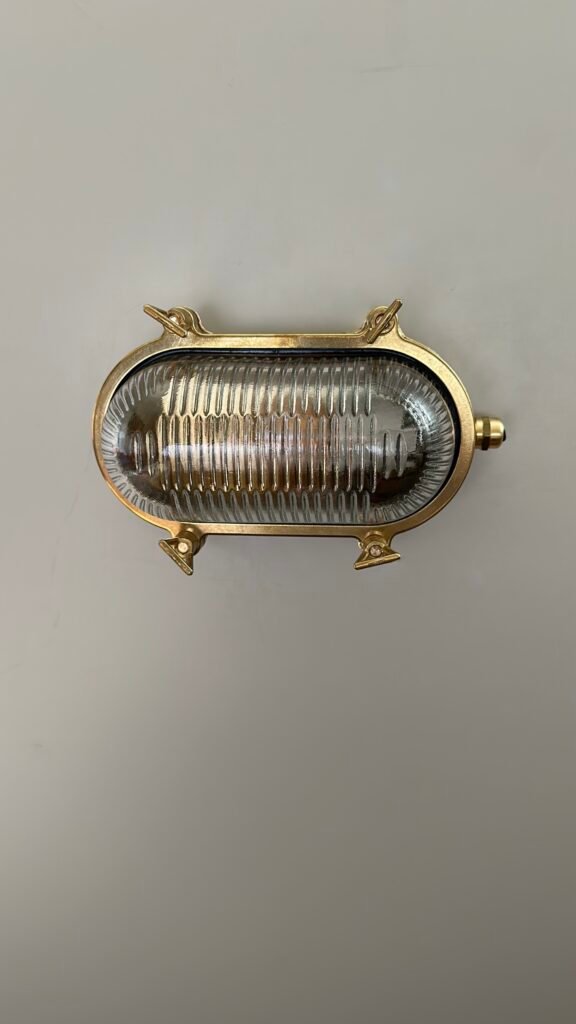 Athnes Brass Nautical Wall Sconce – image 6