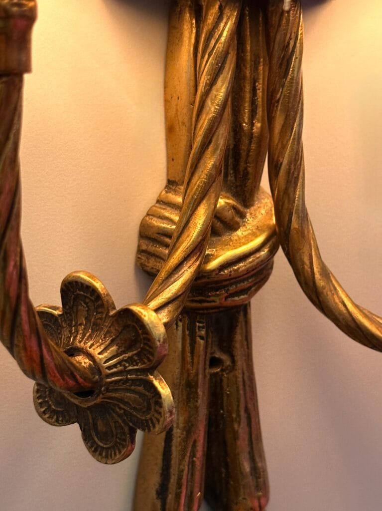 Avenida Double-Arm Brass Wall Sconce – image 8