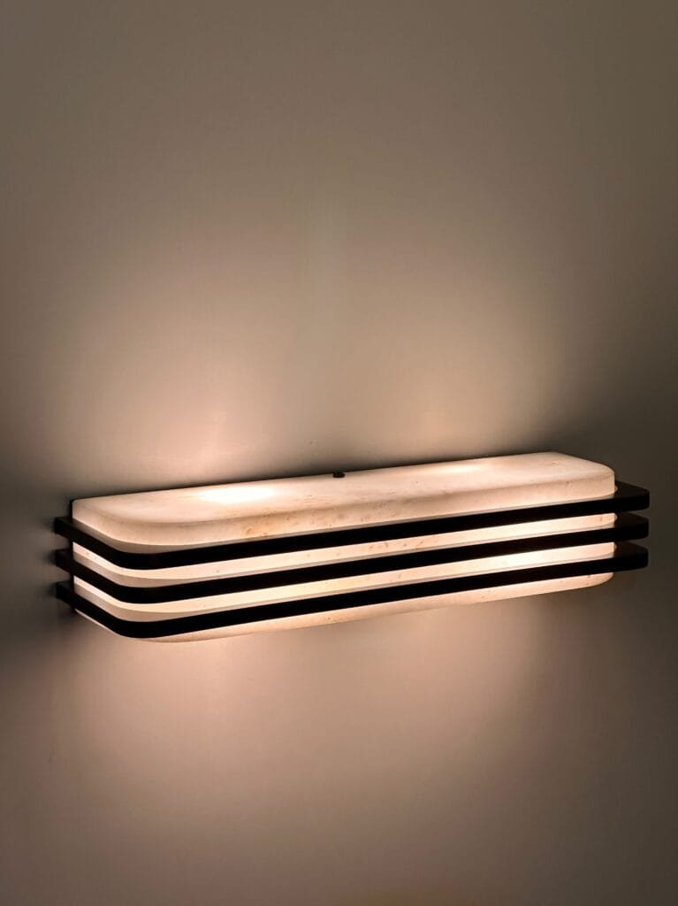 Belair 1969 Marble Sconce – image 7