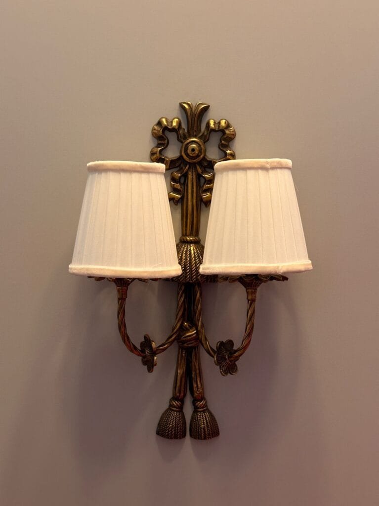 Avenida Double-Arm Brass Wall Sconce – image 9