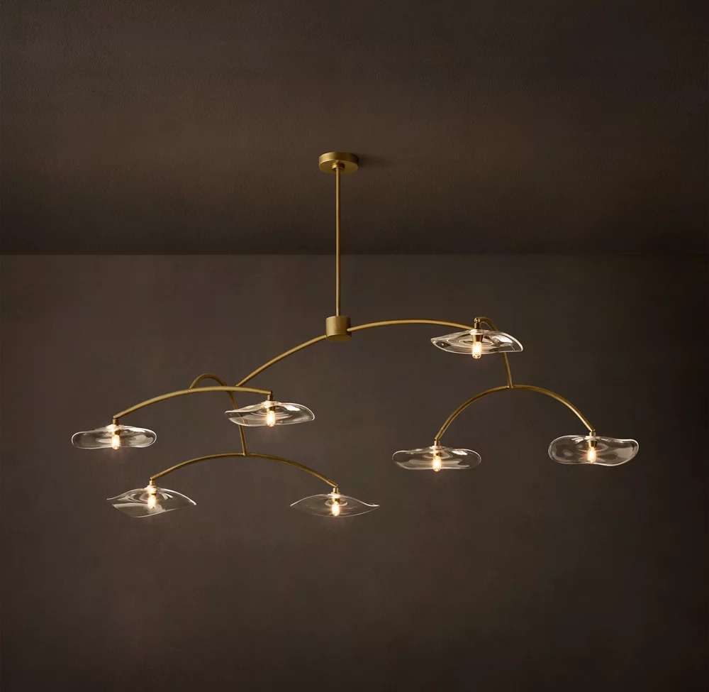 lily clear glass sarkıt avize lily clear glass sarkıt avize