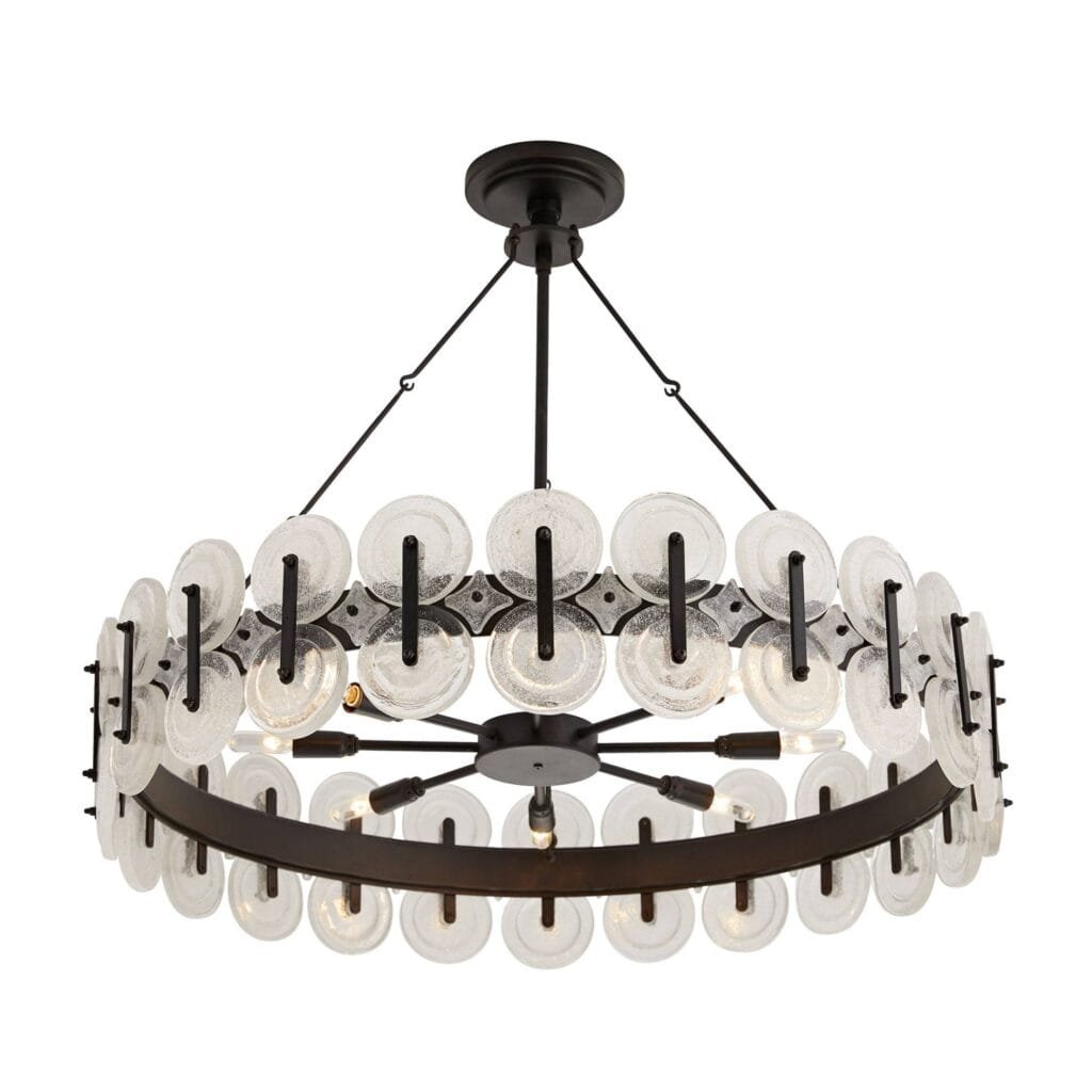 Rondelle Pendant Chandelier – image 4