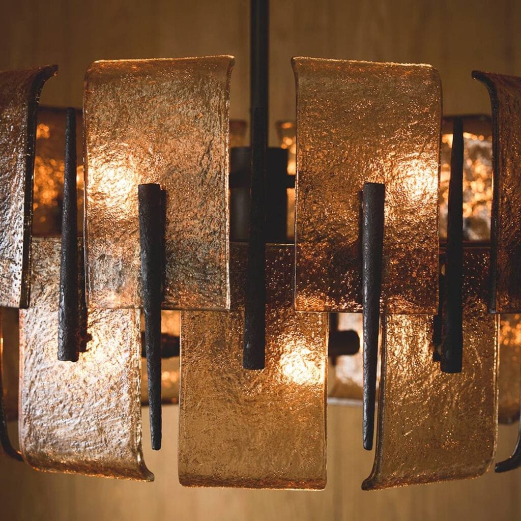 Lumora 6-Light Glass Pendant Chandelier – image 4