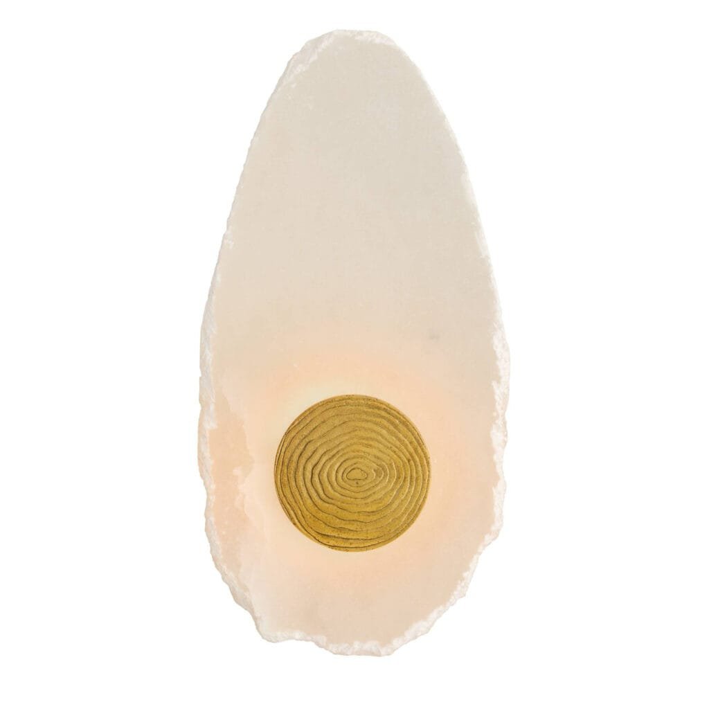 Ravelle Alabaster Wall Sconce