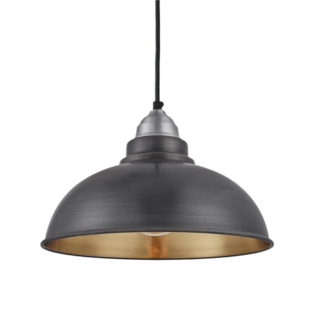 Vetto Eski Fabrika Tipi Metal Kubbe Sarkıt