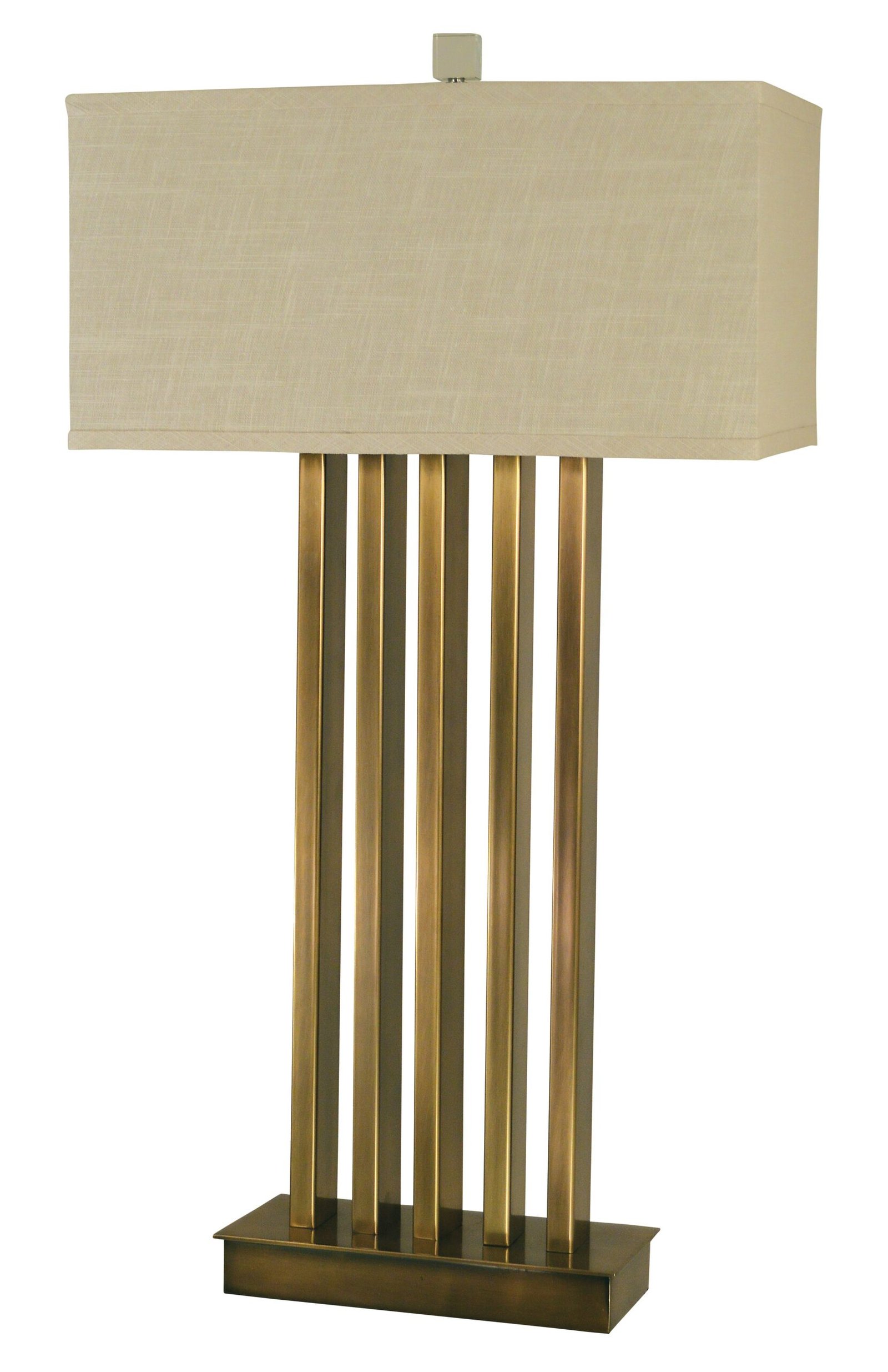 Kissos Antique Brass Rod Table Lamp