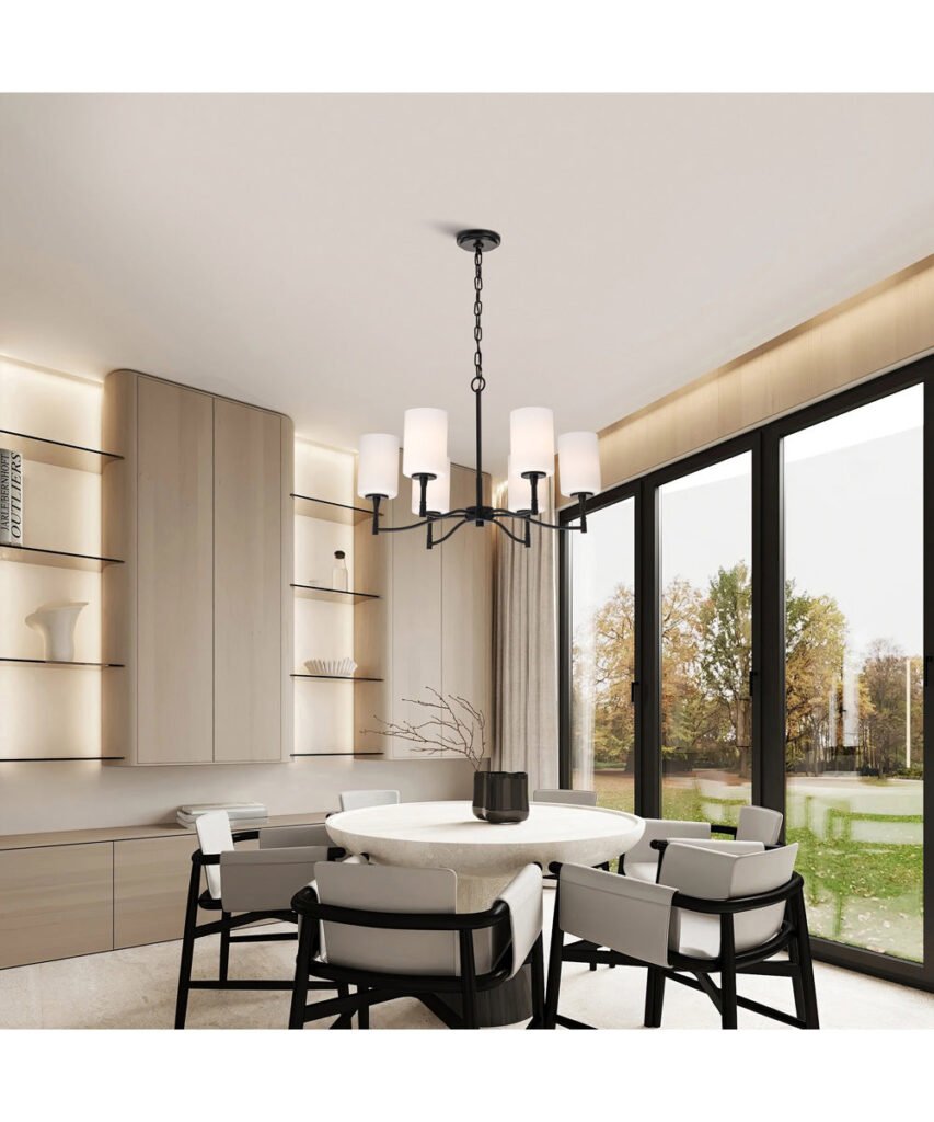 Feliceto Opal Silindir Camlı Avize – image 2