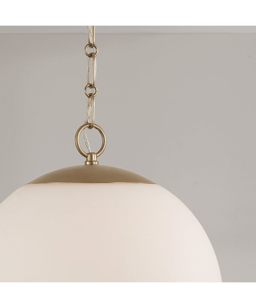 Vitorchiano Opal Küre Pirinç Sarkıt – image 3