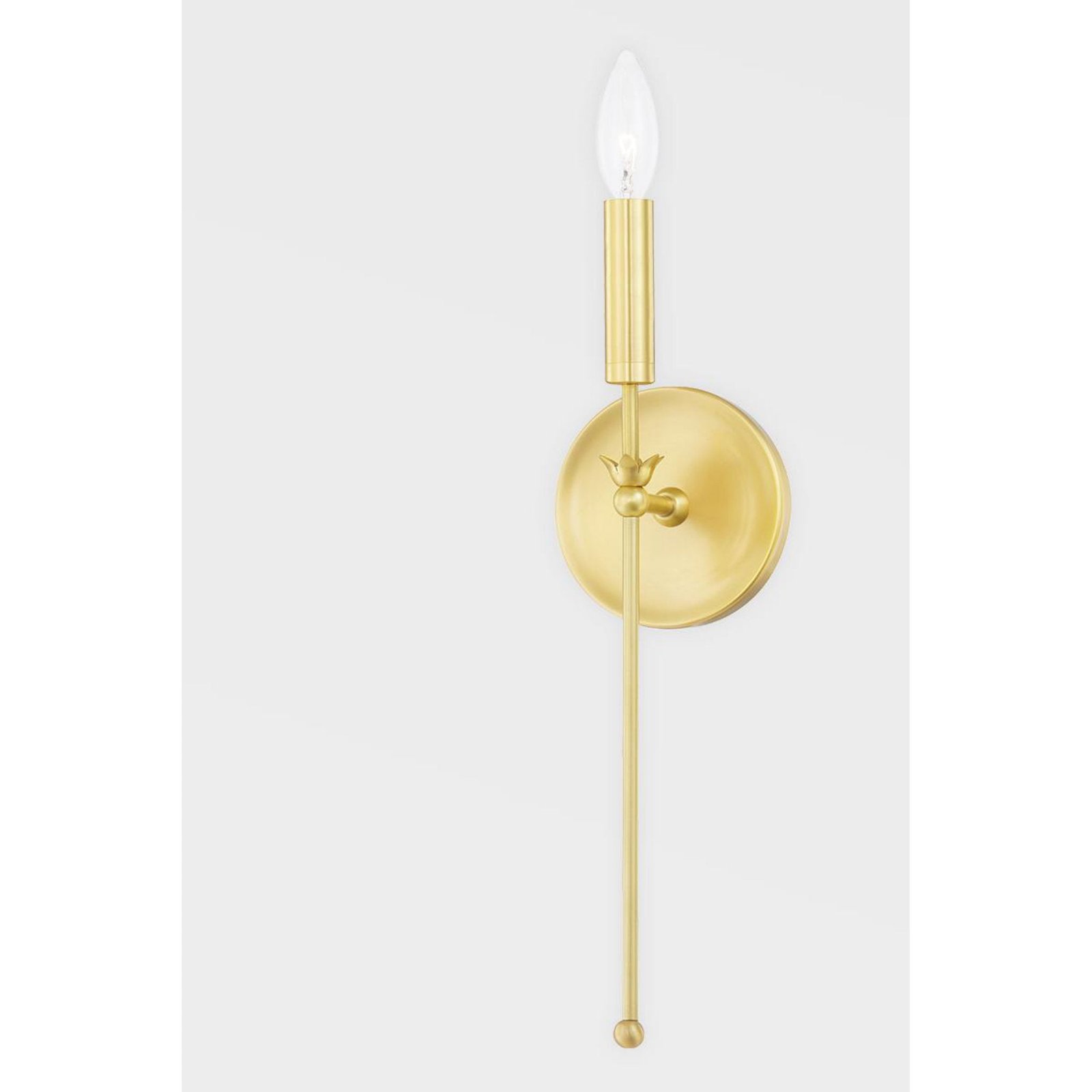 Borsh Ten Two Candle Brass Ring Chandelier – image 3
