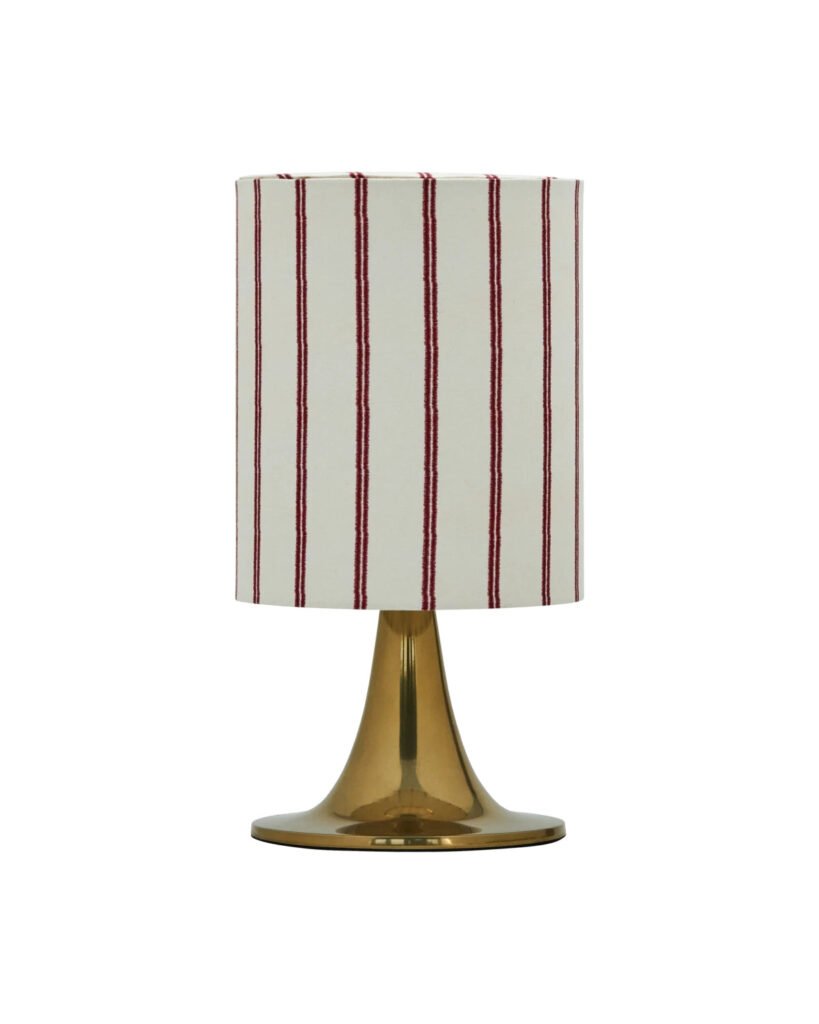 Slano Tulip Base Antique Brass Table Lamp – image 2