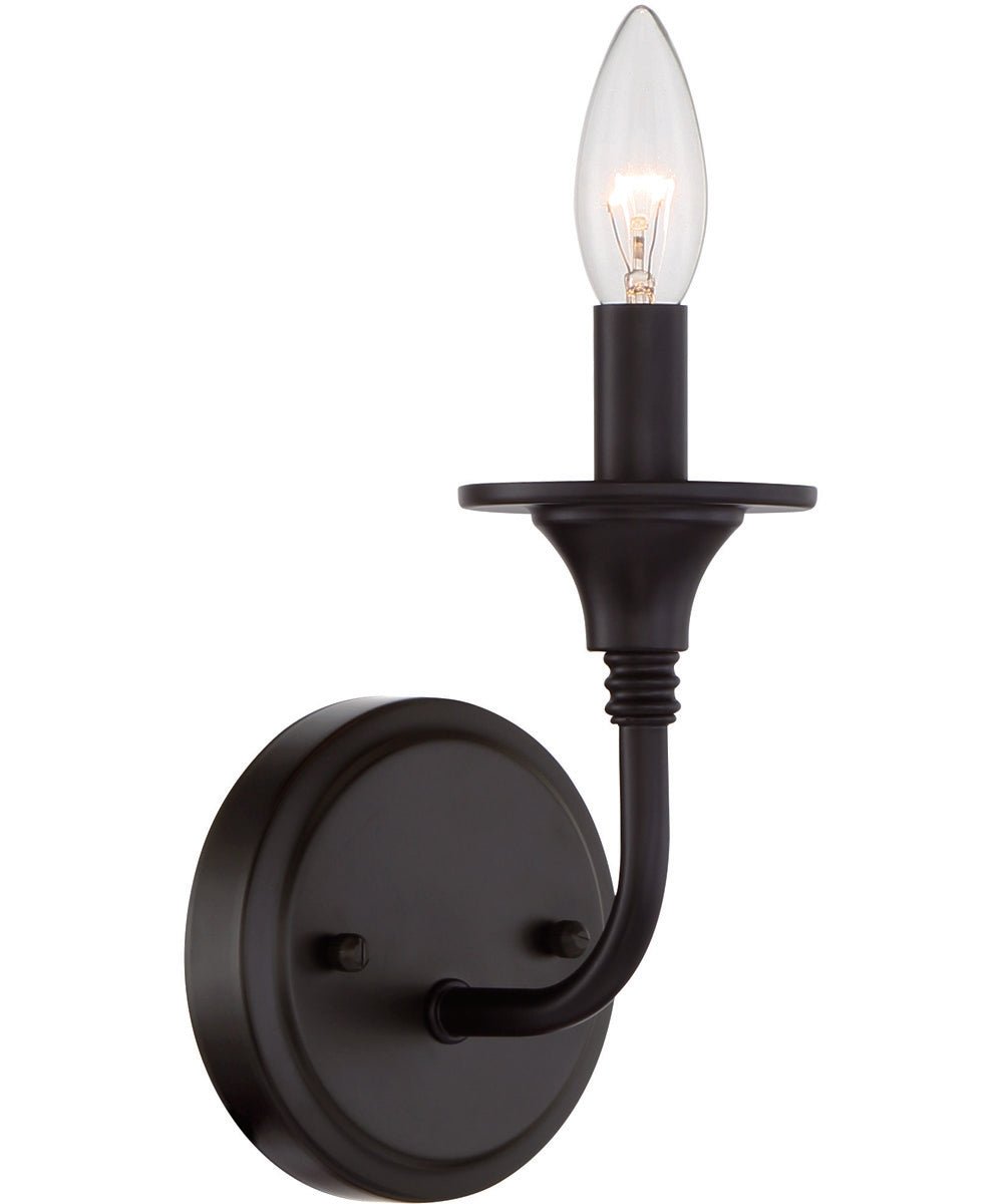 Perdiki Opal Glass Cylinder Compact Matte Black Wall Sconce – image 2