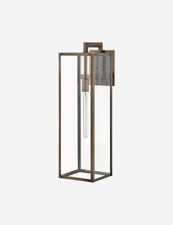 Treglio İnce Çerçeveli Fener Dış Mekân Duvar Apliği
