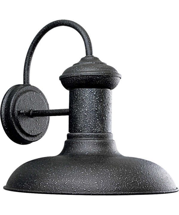 Patsianos Swan Neck Gilt Iron Tone Outdoor Wall Light
