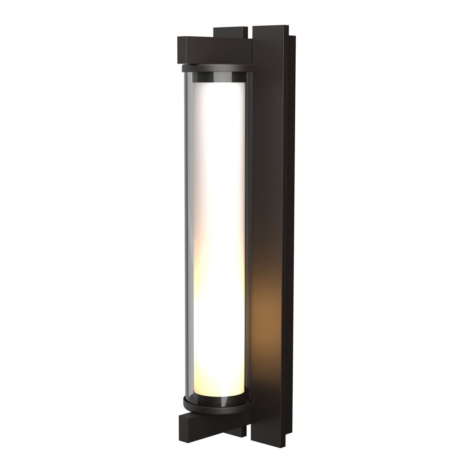 Montecastrilli Double Glass Metal Rod Outdoor Wall Light