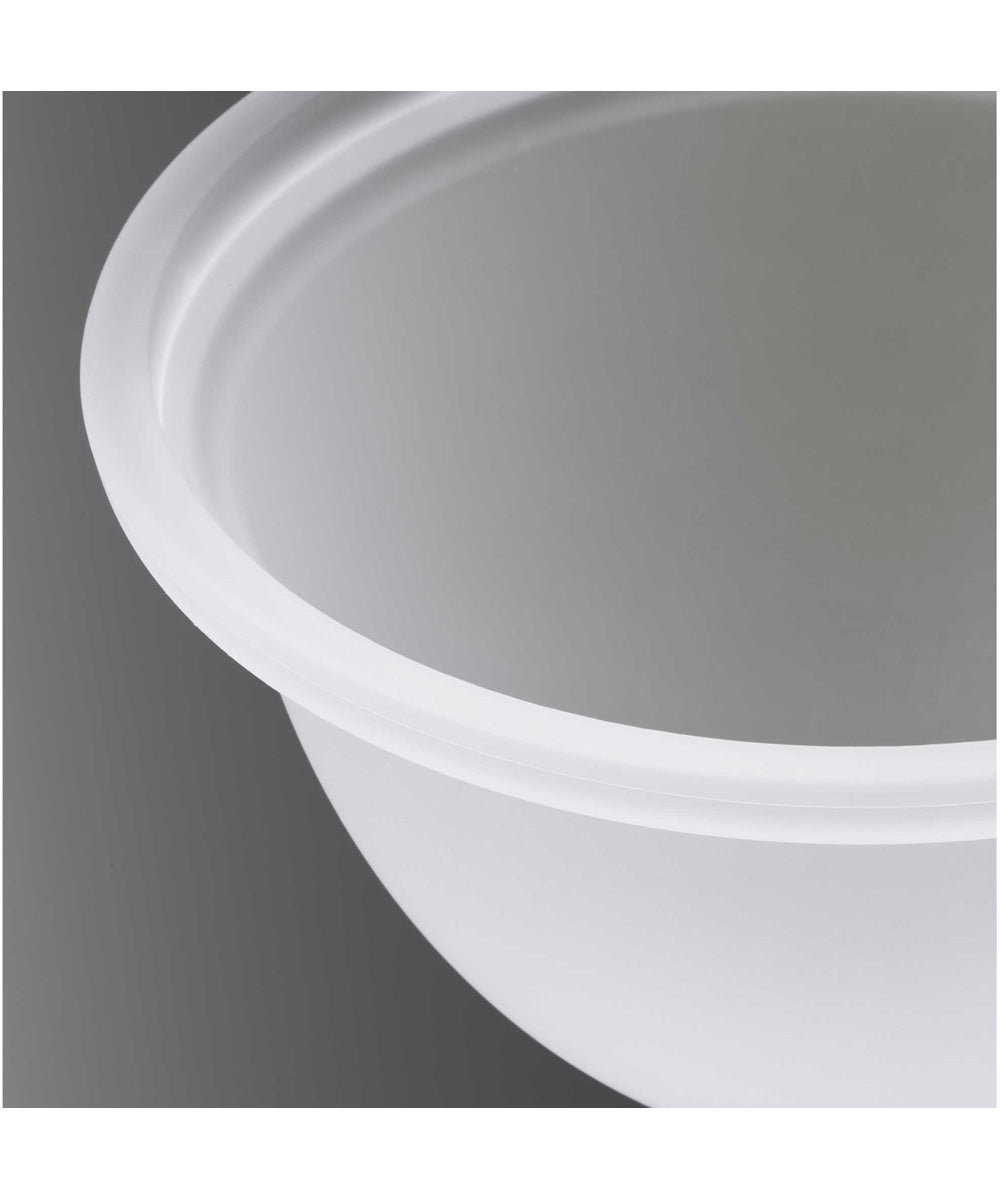 Polychrono Brushed Nickel Bell Glass Pendant – image 2