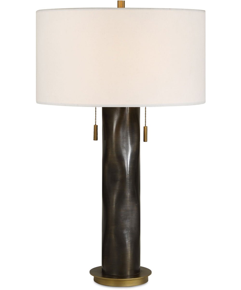 Vradeto Double Chain Dark Bronze Table Lamp