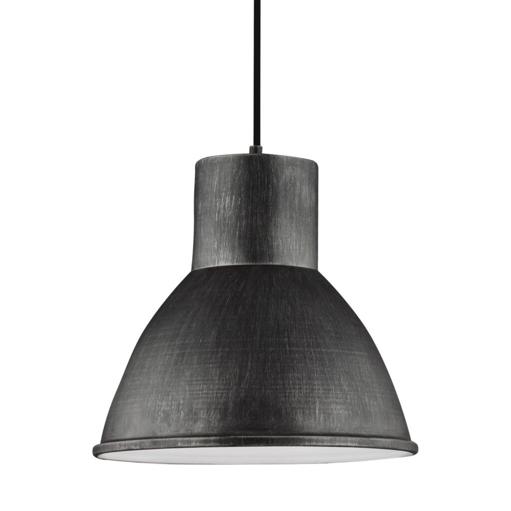 Vilassar Industrial Metal Bell Pendant