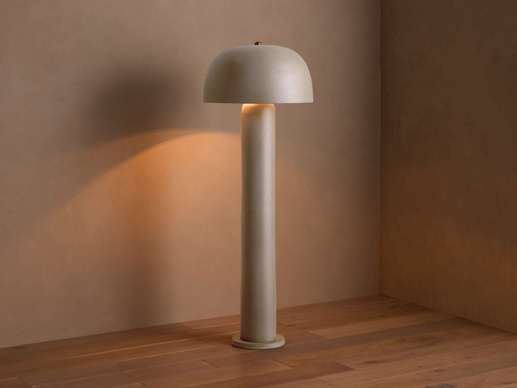 Lloseta Dome Head Column Floor Lamp