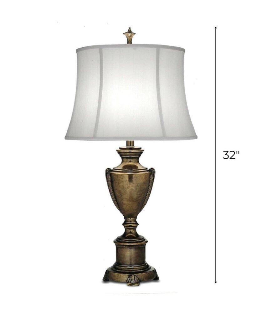 Dilofo Smoked Bronze Cup Shaped Table Lamp – image 3