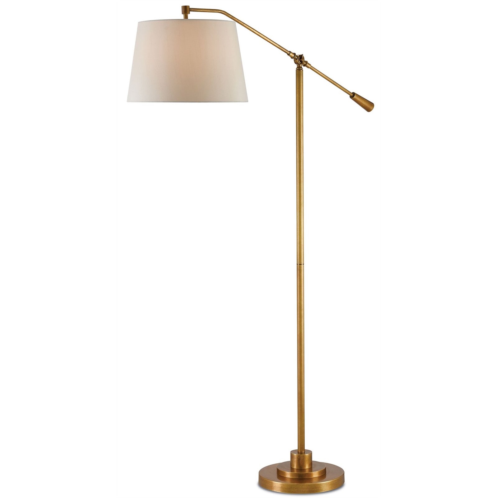 Svoronata Arm Antique Brass Floor Lamp