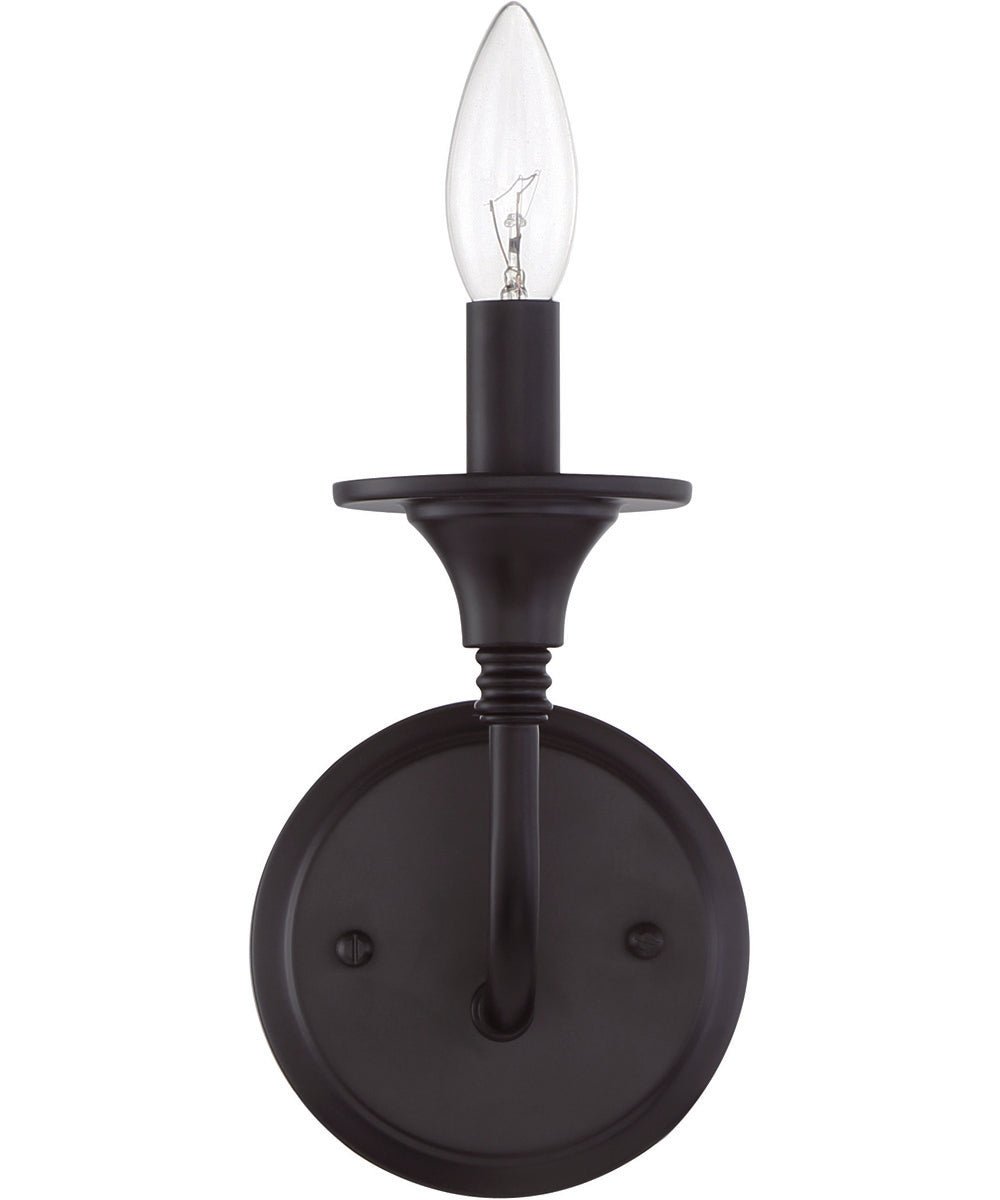 Perdiki Opal Glass Cylinder Compact Matte Black Wall Sconce – image 3