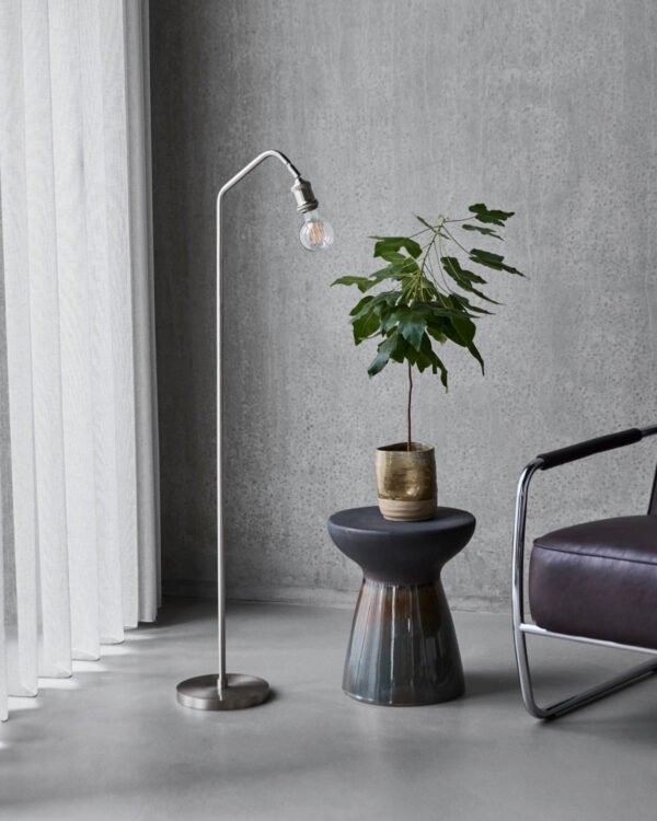 Baone Swivel Head Silver Floor Lamp