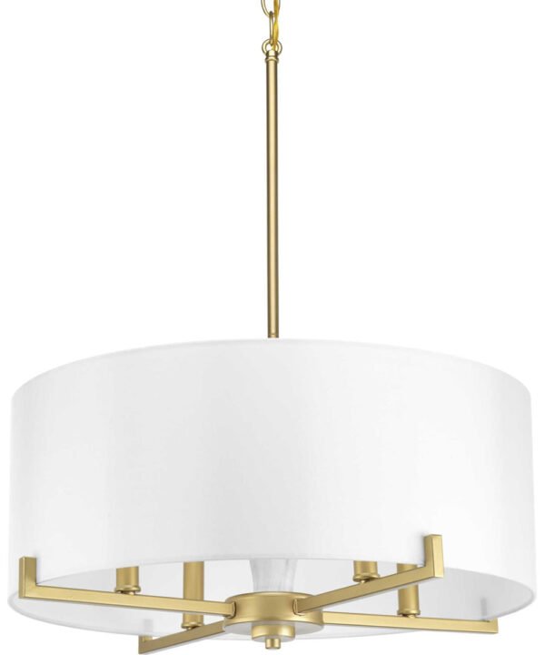 Beaucaire Silk Shade Gold Pendant