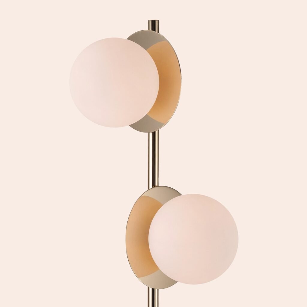 Pettorazza Opal Disc Brass Floor Lamp – image 3
