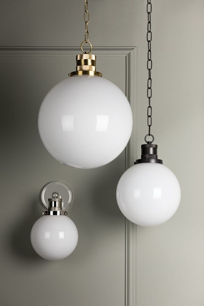 Pettorano Opal Küre Camlı Aplik – image 2